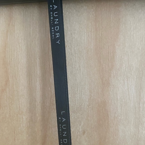 LAUNDRY BY SHELLI SEGAL BLACK ONE SHOULDER BOW COCKTAIL DRESS - Picture 11 of 13